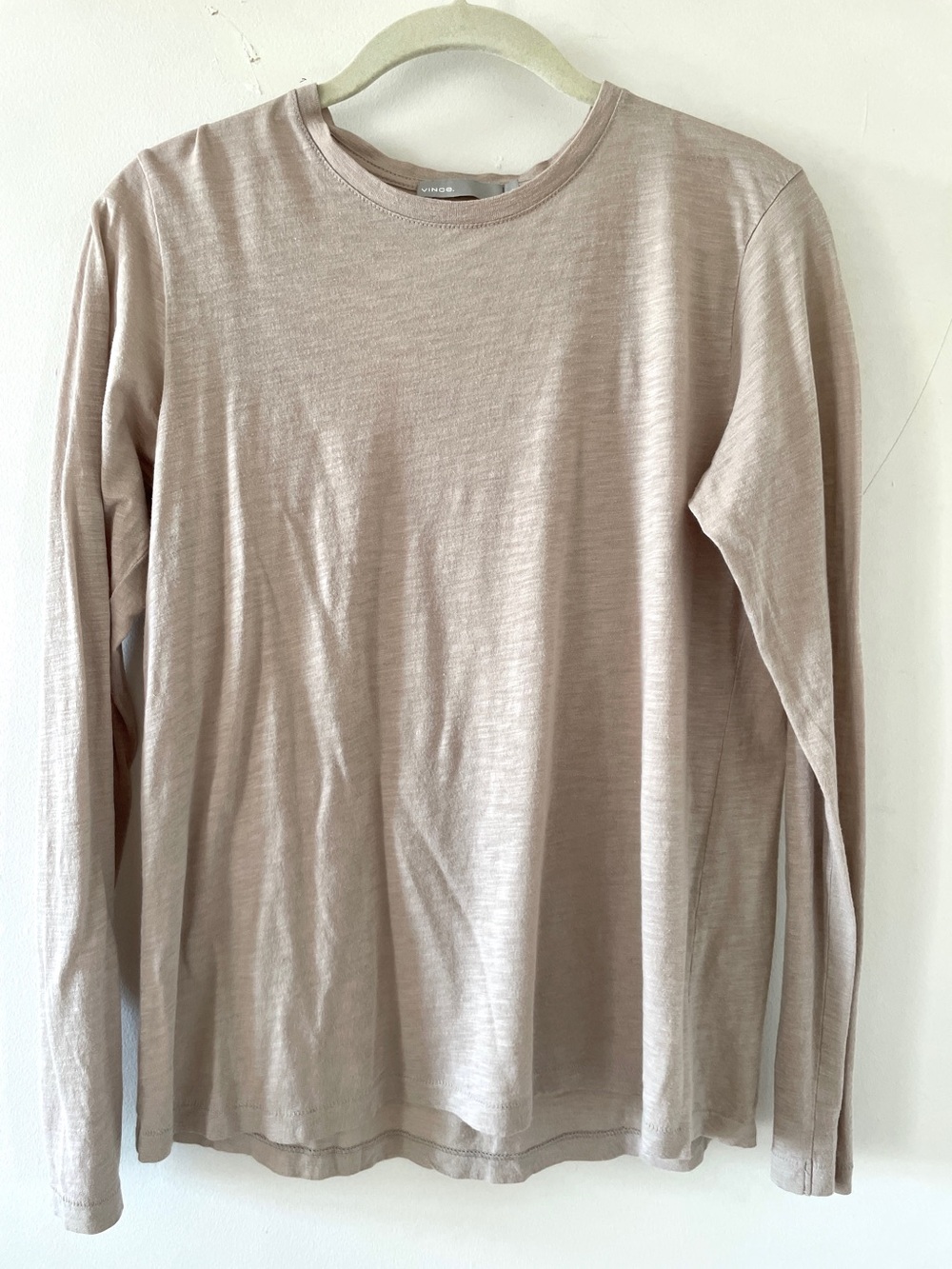 Vince Whisperweight Long Sleeve Crew Neck Tee Size 1